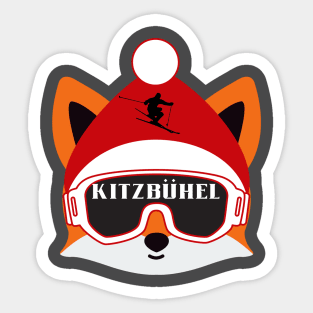 Ski Kitzbuhel - Tyrol - Austria Sticker